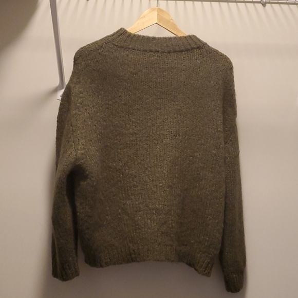 Zara dark green sweater - Picture 3 of 3